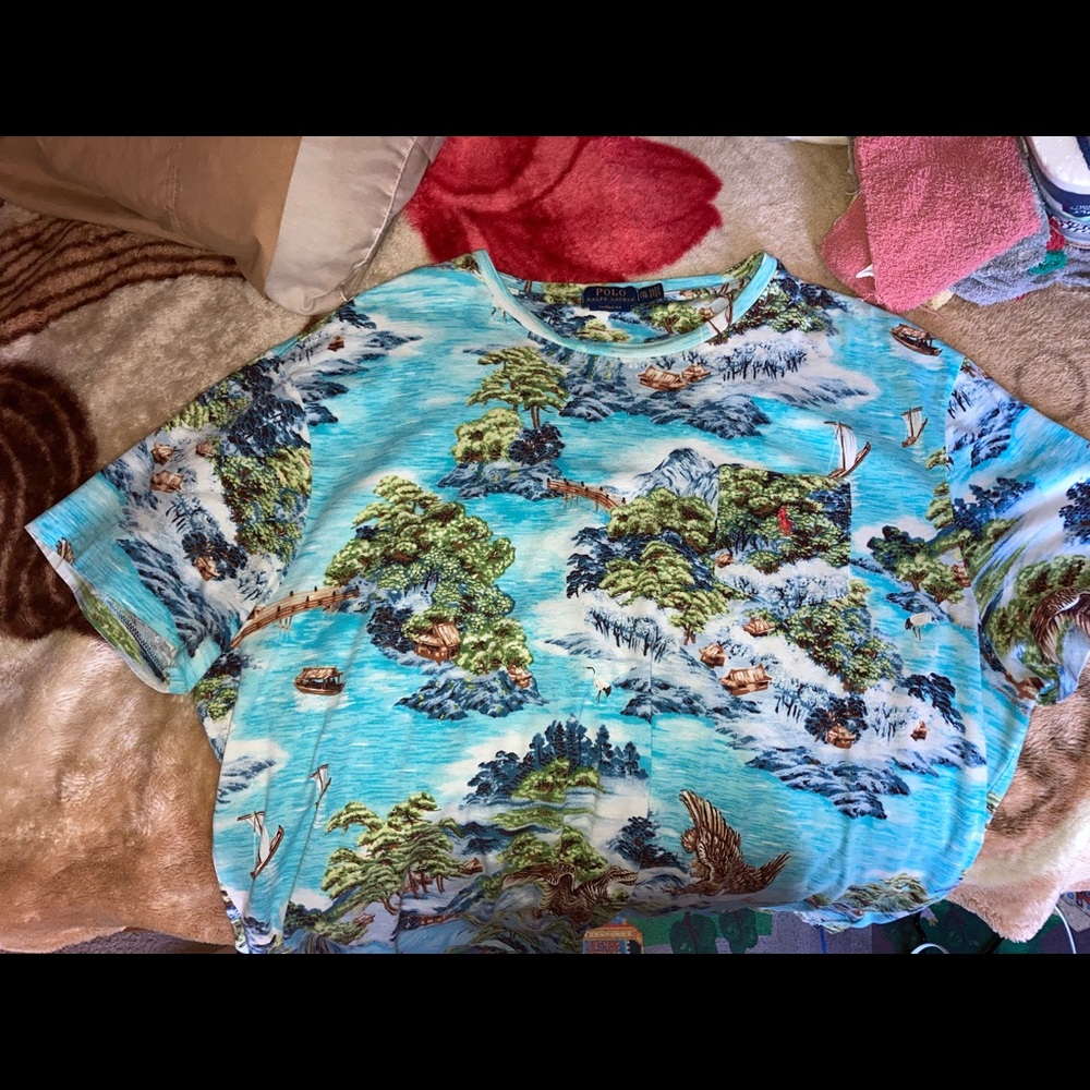 Polo t shirt beach